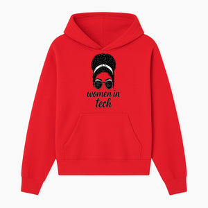 Women in Tech Graphic Tee - Empowering T-Shirt for Girls in Technology, Feminist Apparel, Black Girl Magic Fashion - Hoodie 1758004725304.jpg