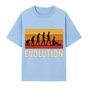 Evolution of Man Graphic Tee - Funny Retro Design, Evolution to Technology, Science T-Shirt, Unique Gift for Nerds - T-shirt 1758004725529.jpg