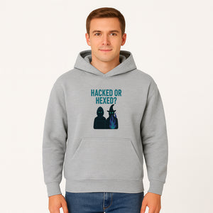 Hacked or Hexed? Mystery Tech and Magic T-Shirt for Gamers and Witches - Hoodie 1758004726395.jpg