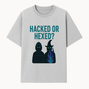 Hacked or Hexed? Mystery Tech and Magic T-Shirt for Gamers and Witches - T-shirt 1758004726770.jpg