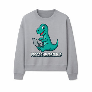 Programmersaurus T-Rex Dinosaur Laptop Sticker | Cute Tech Humor Gift for Programmers, Coders, and Developers - Sweatshirt 1758004727412.jpg