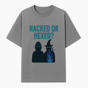 Hacked or Hexed? Mystery Tech and Magic T-Shirt for Gamers and Witches - T-shirt 1758004727439.jpg
