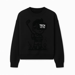 Tech Tee Time VR Golf Graphic Tee for Kids - Fun Virtual Reality Golfing T-Shirt - Sweatshirt 1758004728537.jpg