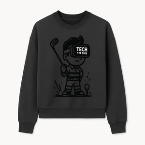 Tech Tee Time VR Golf Graphic Tee for Kids - Fun Virtual Reality Golfing T-Shirt - Sweatshirt 1758004728667.jpg