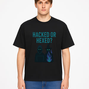 Hacked or Hexed? Mystery Tech and Magic T-Shirt for Gamers and Witches - T-shirt 1758004729843.jpg