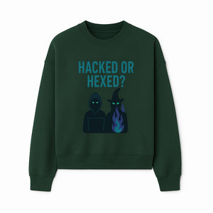 Hacked or Hexed? Mystery Tech and Magic T-Shirt for Gamers and Witches - Sweatshirt 1758004730836.jpg