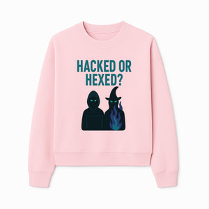 Hacked or Hexed? Mystery Tech and Magic T-Shirt for Gamers and Witches - Sweatshirt 1758004731449.jpg