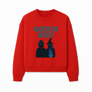 Hacked or Hexed? Mystery Tech and Magic T-Shirt for Gamers and Witches - Sweatshirt 1758004731914.jpg