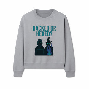 Hacked or Hexed? Mystery Tech and Magic T-Shirt for Gamers and Witches - Sweatshirt 1758004732056.jpg