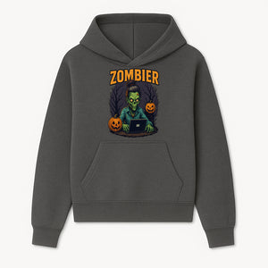 Zombie Gamer Graphic Tee - Halloween Costume Shirt with Spooky Pumpkins and Eerie Design for Men and Women - Hoodie 1758004732715.jpg