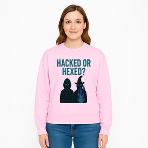 Hacked or Hexed? Mystery Tech and Magic T-Shirt for Gamers and Witches - Sweatshirt 1758004733554.jpg