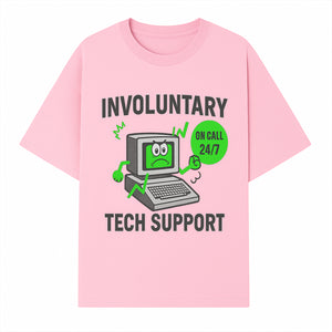 Involuntary Tech Support T-Shirt | 24/7 On Call Computer Help Funny Graphic Tee - T-shirt 1758004733780.jpg