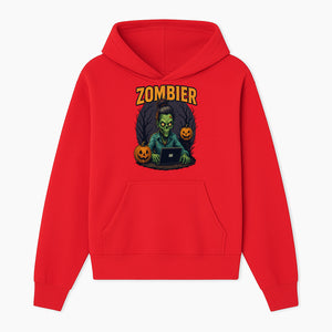 Zombie Gamer Graphic Tee - Halloween Costume Shirt with Spooky Pumpkins and Eerie Design for Men and Women - Hoodie 1758004733872.jpg