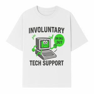 Involuntary Tech Support T-Shirt | 24/7 On Call Computer Help Funny Graphic Tee - T-shirt 1758004734604.jpg