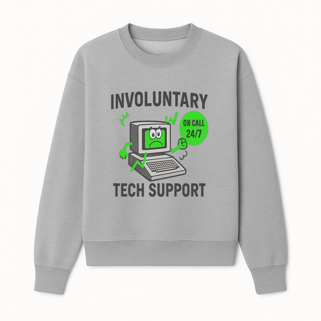 Involuntary Tech Support T-Shirt | 24/7 On Call Computer Help Funny Graphic Tee - Sweatshirt 1758004736116.jpg