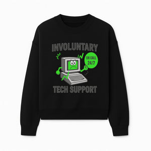 Involuntary Tech Support T-Shirt | 24/7 On Call Computer Help Funny Graphic Tee - Sweatshirt 1758004736284.jpg
