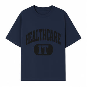 Healthcare IT Graphic T-Shirt for Professionals | Tech in Healthcare Apparel | Unique Gift for IT Specialists - T-shirt 1758004737812.jpg