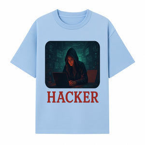 Hacker Themed Digital Art Print - Cybersecurity Artwork for Tech Enthusiasts, Gamer Decor, Modern Wall Art - T-shirt 1758004738323.jpg