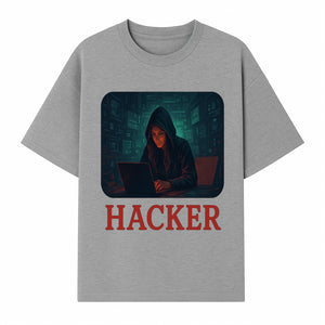 Hacker Themed Digital Art Print - Cybersecurity Artwork for Tech Enthusiasts, Gamer Decor, Modern Wall Art - T-shirt 1758004739139.jpg