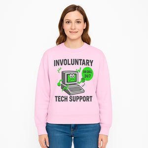 Involuntary Tech Support T-Shirt | 24/7 On Call Computer Help Funny Graphic Tee - Sweatshirt 1758004739241.jpg