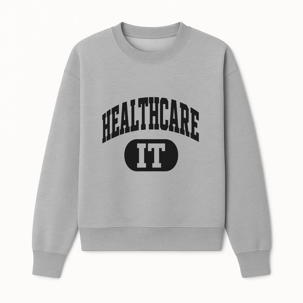 Healthcare IT Graphic T-Shirt for Professionals | Tech in Healthcare Apparel | Unique Gift for IT Specialists - Sweatshirt 1758004739862.jpg
