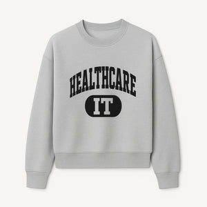 Healthcare IT Graphic T-Shirt for Professionals | Tech in Healthcare Apparel | Unique Gift for IT Specialists - Sweatshirt 1758004740621.jpg