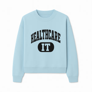 Healthcare IT Graphic T-Shirt for Professionals | Tech in Healthcare Apparel | Unique Gift for IT Specialists - Sweatshirt 1758004740801.jpg