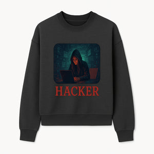Hacker Themed Digital Art Print - Cybersecurity Artwork for Tech Enthusiasts, Gamer Decor, Modern Wall Art - Sweatshirt 1758004741102.jpg