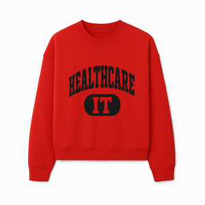 Healthcare IT Graphic T-Shirt for Professionals | Tech in Healthcare Apparel | Unique Gift for IT Specialists - Sweatshirt 1758004741455.jpg