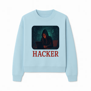 Hacker Themed Digital Art Print - Cybersecurity Artwork for Tech Enthusiasts, Gamer Decor, Modern Wall Art - Sweatshirt 1758004741563.jpg
