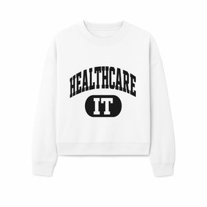Healthcare IT Graphic T-Shirt for Professionals | Tech in Healthcare Apparel | Unique Gift for IT Specialists - Sweatshirt 1758004741780.jpg