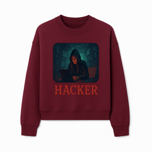 Hacker Themed Digital Art Print - Cybersecurity Artwork for Tech Enthusiasts, Gamer Decor, Modern Wall Art - Sweatshirt 1758004741841.jpg