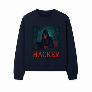 Hacker Themed Digital Art Print - Cybersecurity Artwork for Tech Enthusiasts, Gamer Decor, Modern Wall Art - Sweatshirt 1758004741998.jpg
