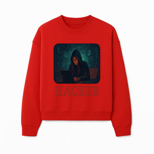 Hacker Themed Digital Art Print - Cybersecurity Artwork for Tech Enthusiasts, Gamer Decor, Modern Wall Art - Sweatshirt 1758004742126.jpg