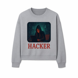 Hacker Themed Digital Art Print - Cybersecurity Artwork for Tech Enthusiasts, Gamer Decor, Modern Wall Art - Sweatshirt 1758004742298.jpg