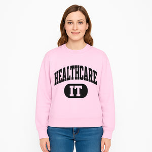 Healthcare IT Graphic T-Shirt for Professionals | Tech in Healthcare Apparel | Unique Gift for IT Specialists - Sweatshirt 1758004743150.jpg