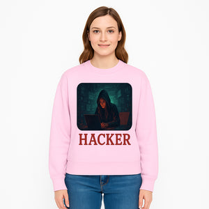 Hacker Themed Digital Art Print - Cybersecurity Artwork for Tech Enthusiasts, Gamer Decor, Modern Wall Art - Sweatshirt 1758004743785.jpg