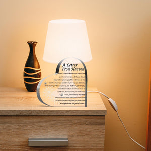 Sympathy Gifts   A Letter From Heaven  Memorial Gift For Loss Of Mother Father Husband Son Acrylic Heart Keepsakeremembrance Sympathy Gifts Grief Gifts 1758092429358.jpg
