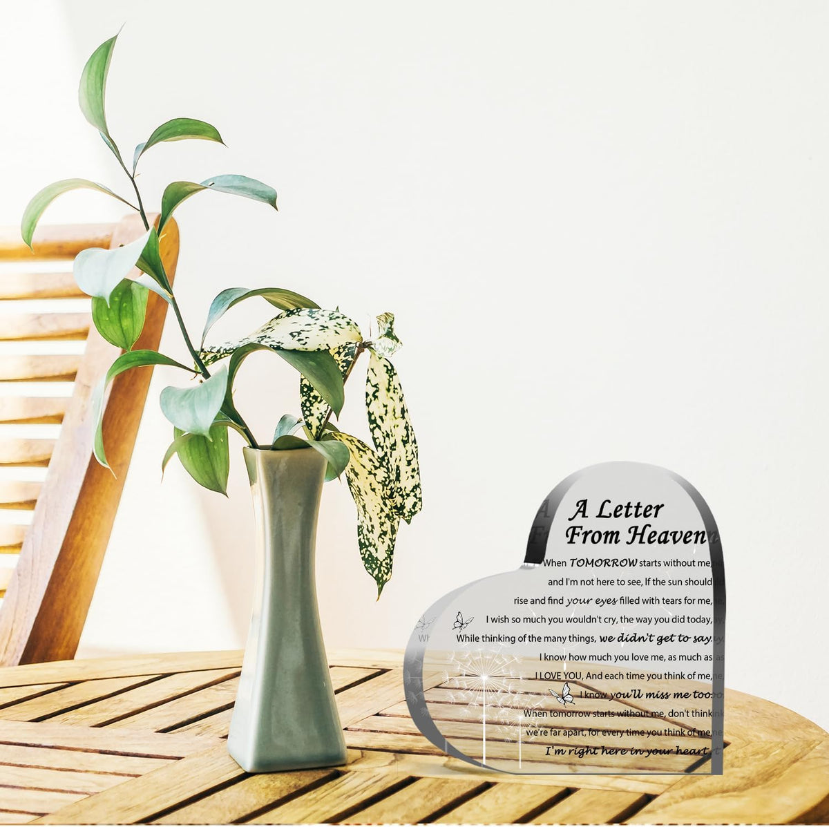 Sympathy Gifts   A Letter From Heaven  Memorial Gift For Loss Of Mother Father Husband Son Acrylic Heart Keepsakeremembrance Sympathy Gifts Grief Gifts 1758092429386.jpg