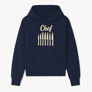 Chef Knife Set Art Print - Kitchen Decor, Culinary Gifts, Kitchen Wall Art, Chef Gifts, Cooking Prints, Modern Home Decor - Hoodie 1758181691808.jpg