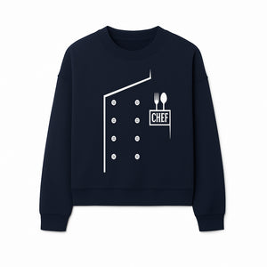 Neon Chef Wall Art - Modern Cooking Decor, Restaurant Sign, Kitchen Wall D cor with Fork and Spoon Design - Sweatshirt 1758181699098.jpg