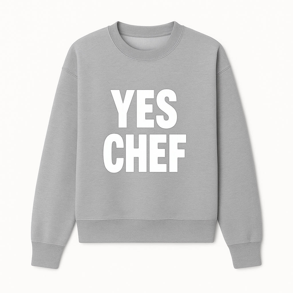Yes Chef Wall Art - Motivational Kitchen Decor - Culinary Quote Print for Chefs and Food Lovers - Sweatshirt 1758181702109.jpg