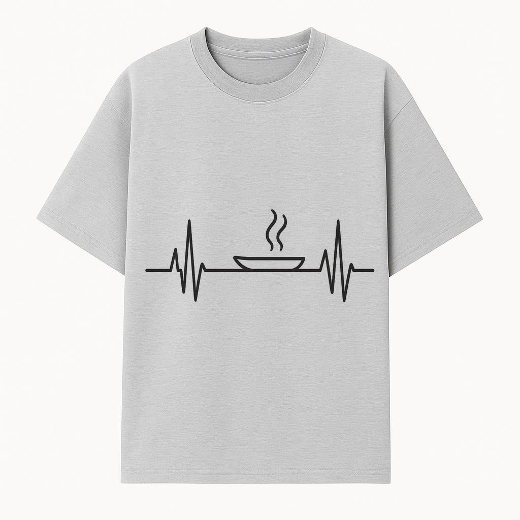 Heartbeat Food Lover Wall Art | Kitchen Decor | Unique Dining Room Accessories | Foodie Gift Idea - T-shirt 1758181702665.jpg