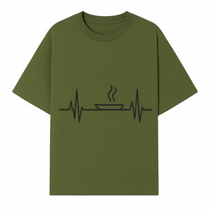 Heartbeat Food Lover Wall Art | Kitchen Decor | Unique Dining Room Accessories | Foodie Gift Idea - T-shirt 1758181703116.jpg