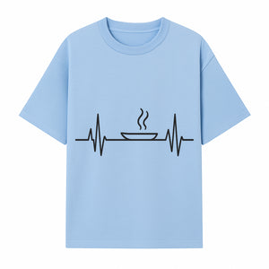 Heartbeat Food Lover Wall Art | Kitchen Decor | Unique Dining Room Accessories | Foodie Gift Idea - T-shirt 1758181703394.jpg