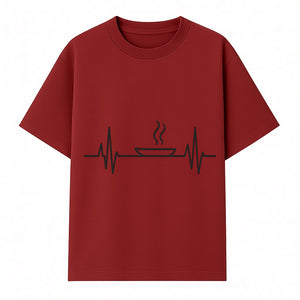 Heartbeat Food Lover Wall Art | Kitchen Decor | Unique Dining Room Accessories | Foodie Gift Idea - T-shirt 1758181703668.jpg