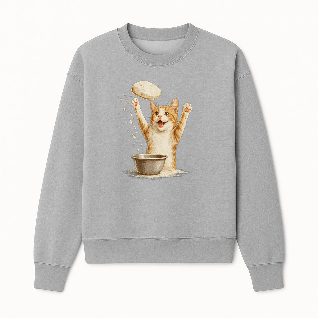 Funny Pizza Cat Graphic Tee, Pizza Puss T-Shirt, Cute Cat Lover Gift, Cat Cooking Apparel, Whimsical Pet Design, Unisex Shirt - Sweatshirt 1758181704426.jpg