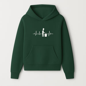 Chef Cooking Heartbeat Neon Sign | Kitchen D cor | Restaurant Wall Art | Foodie Gift | Cooking Passion Light - Hoodie 1758181707181.jpg