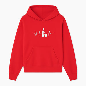 Chef Cooking Heartbeat Neon Sign | Kitchen D cor | Restaurant Wall Art | Foodie Gift | Cooking Passion Light - Hoodie 1758181708043.jpg