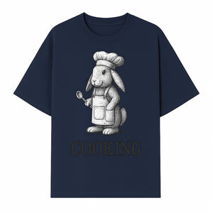 Chef Bunny Cooking Apron Design | Cute Rabbit Kitchen Decor | Baking Gift for Animal Lovers | Family Cooking Apron - T-shirt 1758181708786.jpg